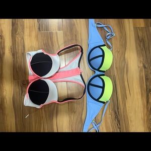 2 Victoria Secret bikini tops